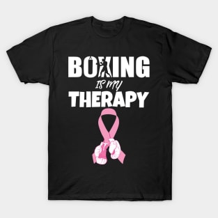 Boxing Is My Therapy T-Shirt